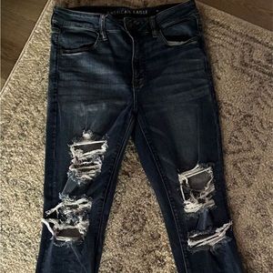 Dark wash American Eagle jeans - Size 12 $15 OBO